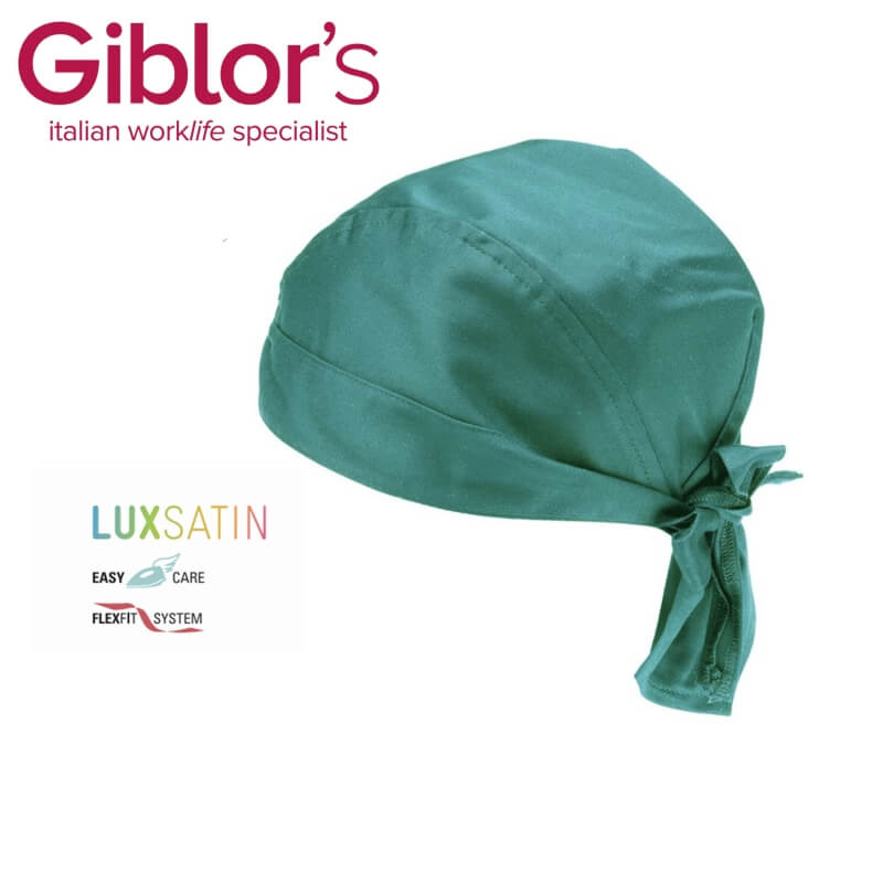 bandana verde satin 1