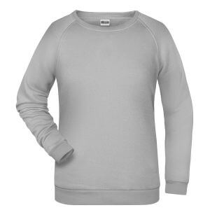 felpa girocollo donna personalizzata stampata ricamata alterego grigio chiaro