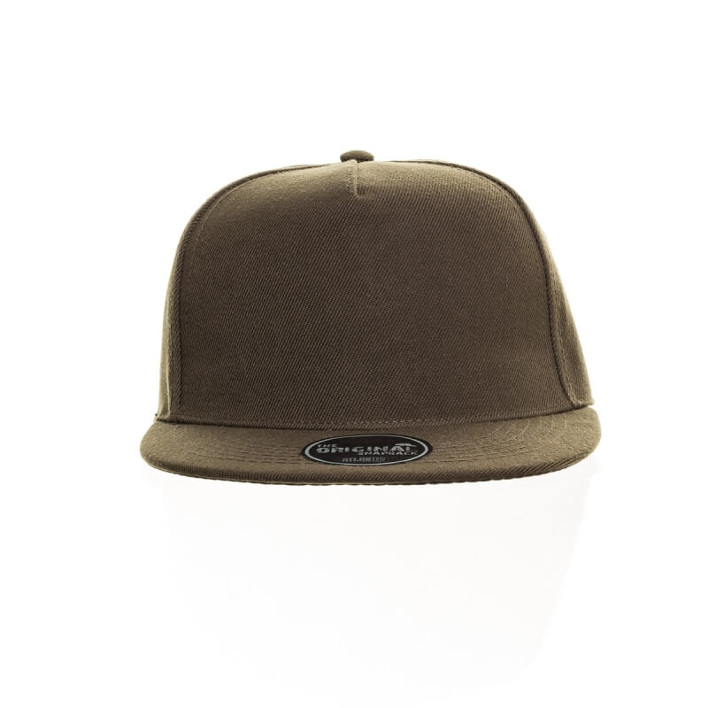 Cappello Atlantis Snap five visiera piatta personalizzato stampato ricamato alterego hip pop verde militare