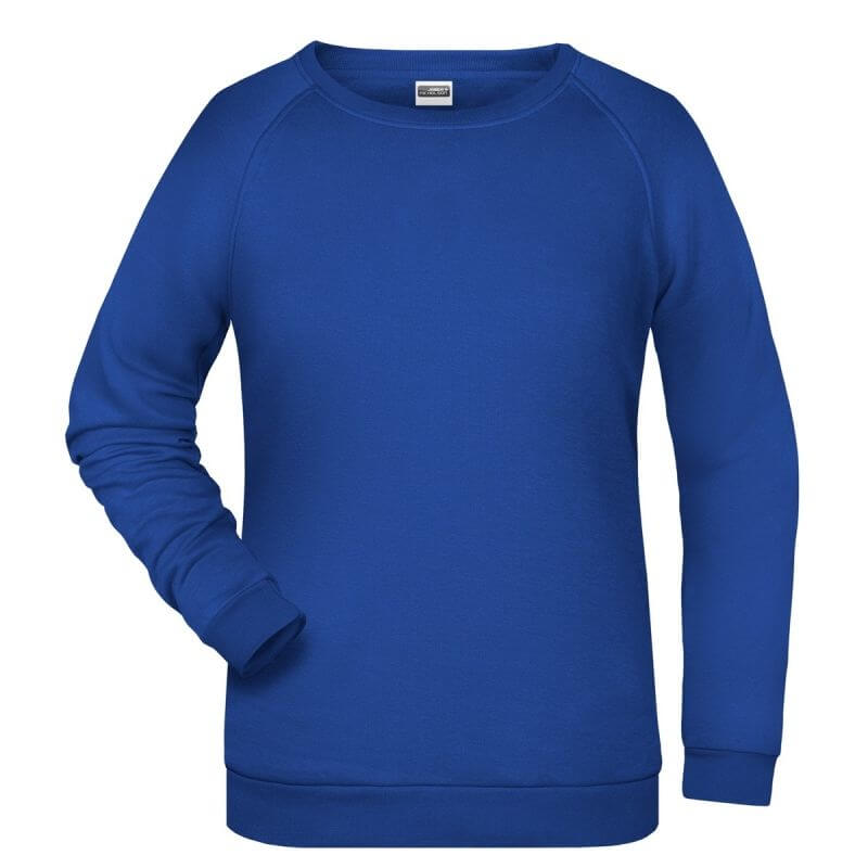 felpa girocollo donna femminile personalizzata stampata ricamata alterego blu royal