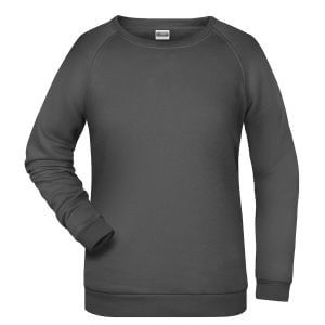 felpa girocollo donna femminile personalizzata stampata ricamata alterego grigio scuro