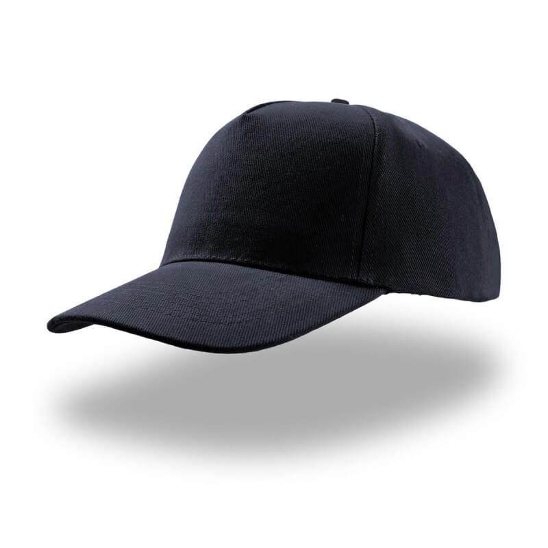 cappellino blu navy atlantis 5 pannelli liberty five personalizzato stampato ricamato alterego