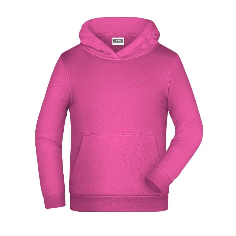 felpa cappuccio bambino personalizzata ricamata stampata alterego rosa