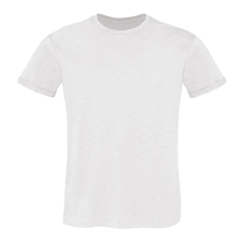 t-shirt cotone fiammato fashon personaizzata stampata alterego bianca