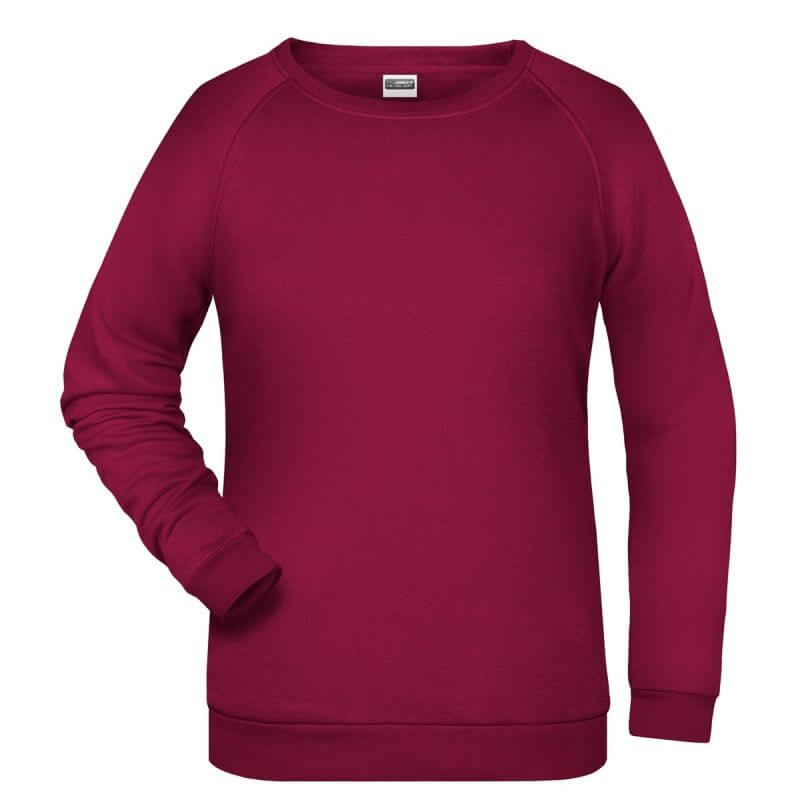 felpa girocollo donna femminile personalizzata stampata ricamata alterego bordo bordeaux vine