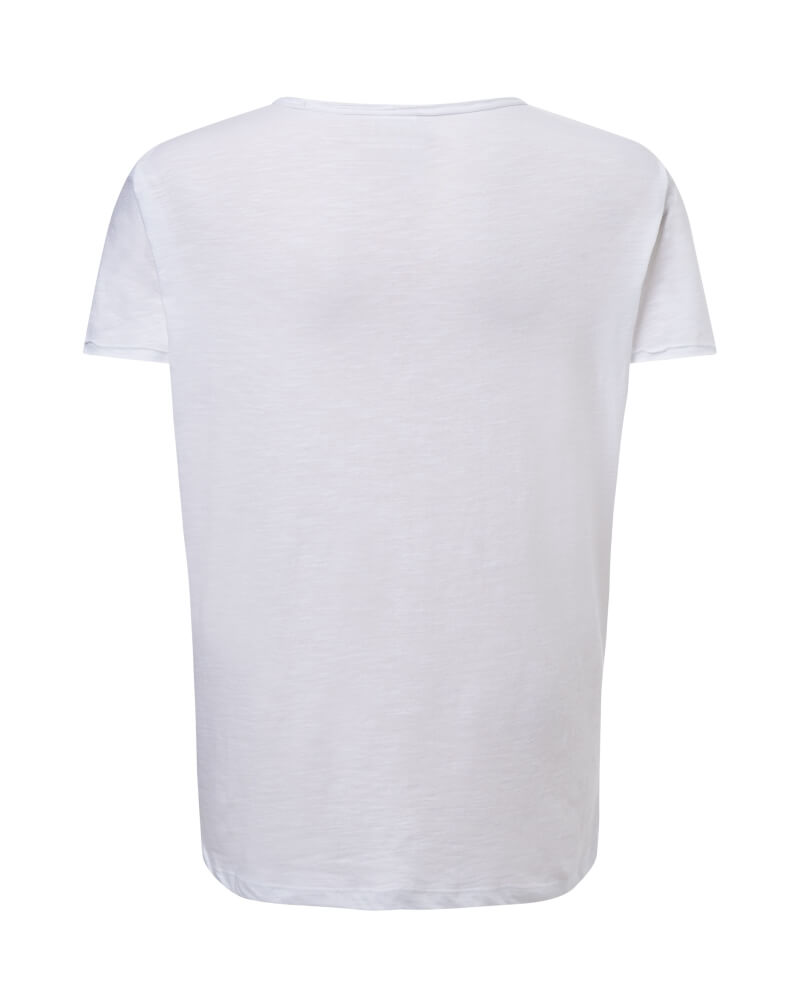 tsualb Tessuto fiammato. Collo e maniche senza finitura. 120 g/m² 100% Cotone taglio vivo nera t shirt maglietta jhk alterego personalizzata taglio vivo bianca