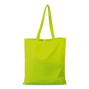shopper bag in cotone personalizzata stampata alterego economica lime