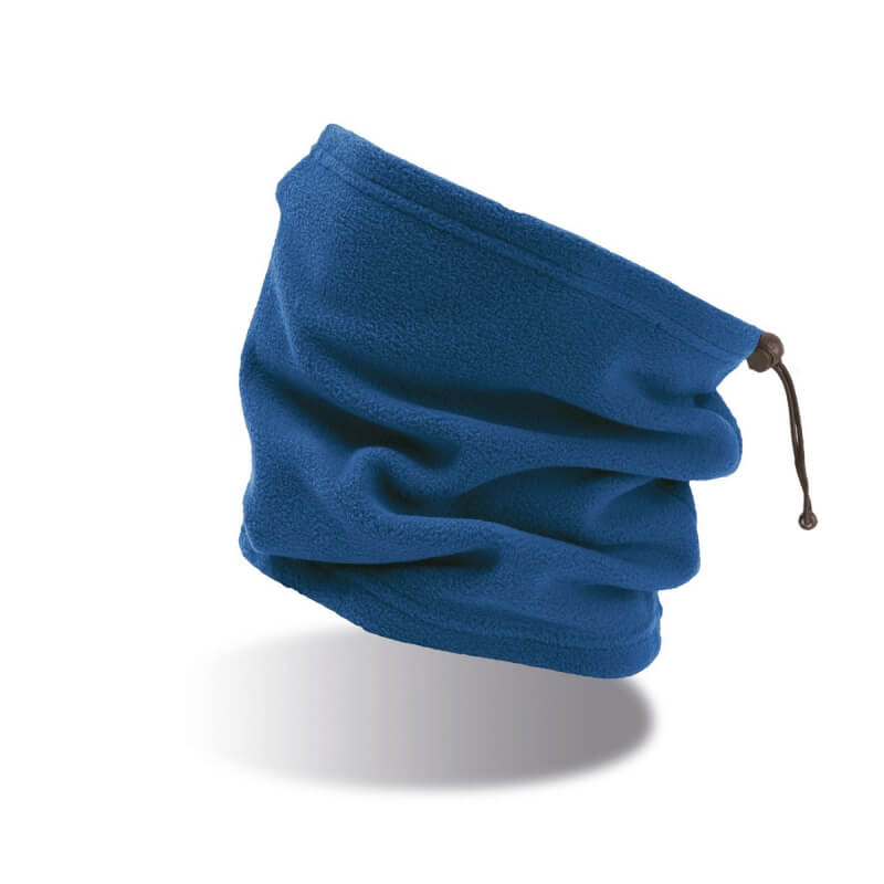 scaldacollo con ricamo personalizzato blu royal