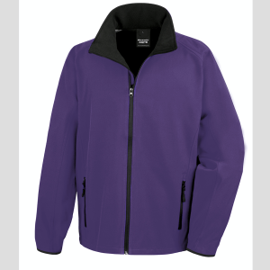 GIUBBINO SOFTSHELL lilla rosso Giacca giacche giubbini giubbino ricamate ricamo logo stampate stampa personalizzate in softshell a due strati con interno in micropile, antivento e traspirante, zip intera con protezione per il mento, 2 tasche laterali con zip, polsini elasticizzati, offerta promozione