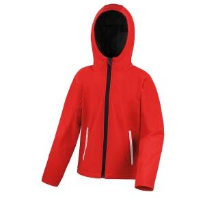 giubbino rosso bambino softshell
