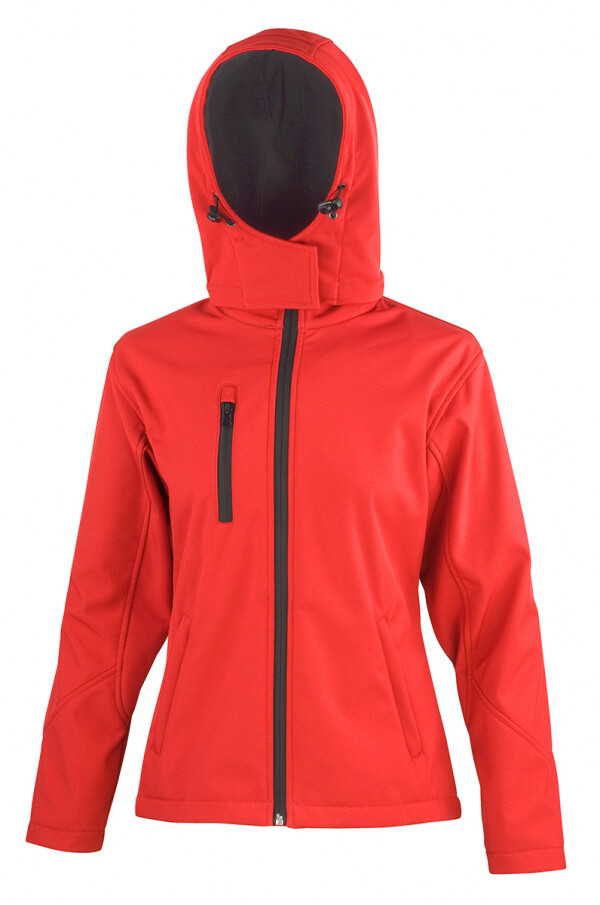 giacca giubbino softshell rosso
