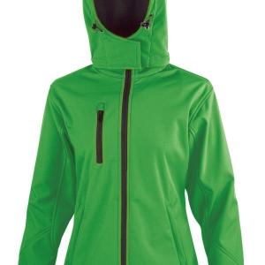 giacca softshell donna verde
