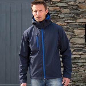giacca ricamo sofhtsell blu