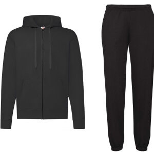 Tuta personalizzata fruit of the loom nera
