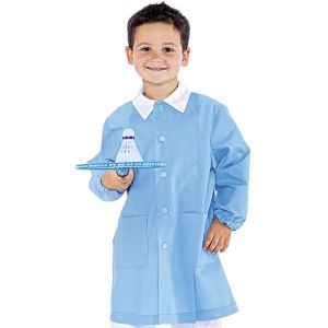 grembiule personalizzato azzurro