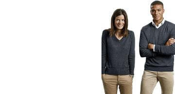 banner camicie e maglioni
