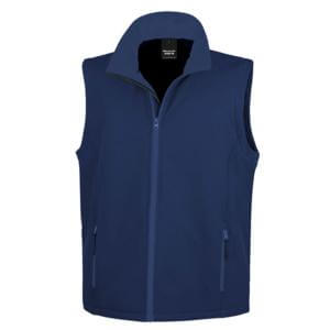 Gilet Softshell Blu Royal Personalizzabile Result