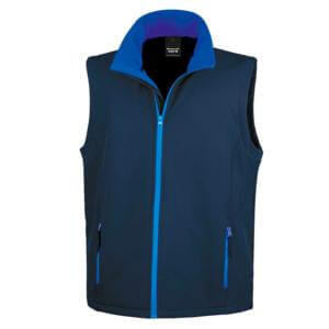 Gilet Softshell Blu Royal Personalizzabile Result