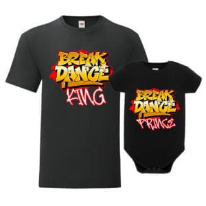 Festa del papà Break Dance tshirt e body