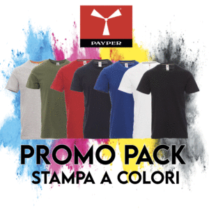 T- SHIRT PAYPER PRINT PERSONALIZZATA