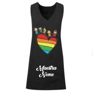 grembiule da maestar arcobaleno laccetti