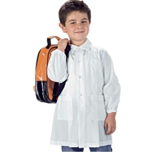 grembiule scuola materna bianco persoanlizzabile