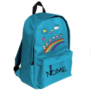 ZAINO PERSONALIZZATO MAESTRA ARCOBALENO