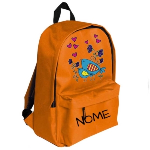 ZAINO PERSONALIZZATO MAESTRA ARANCIONE