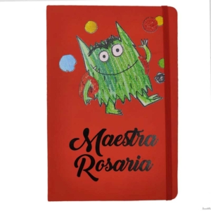 idea regalo maestra agenda personalizzata