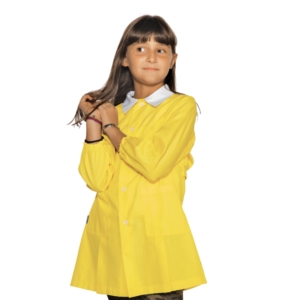 grembiule suola infanzia giallo