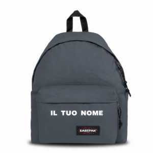 Eastpak personalizzazione gratuita – PADDED PAK'R Grey Stormy Grey Stormy